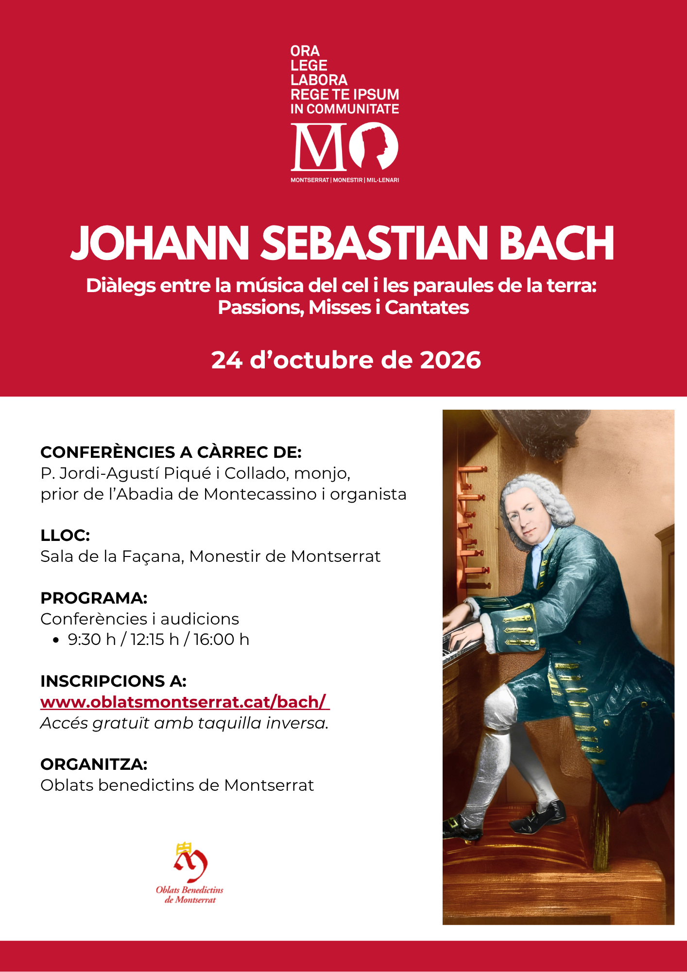 Aquesta imatge té l'atribut alt buit; el seu nom és Conferencia-Oblats-J.S.-Bach-24.10.26-XXSS.png